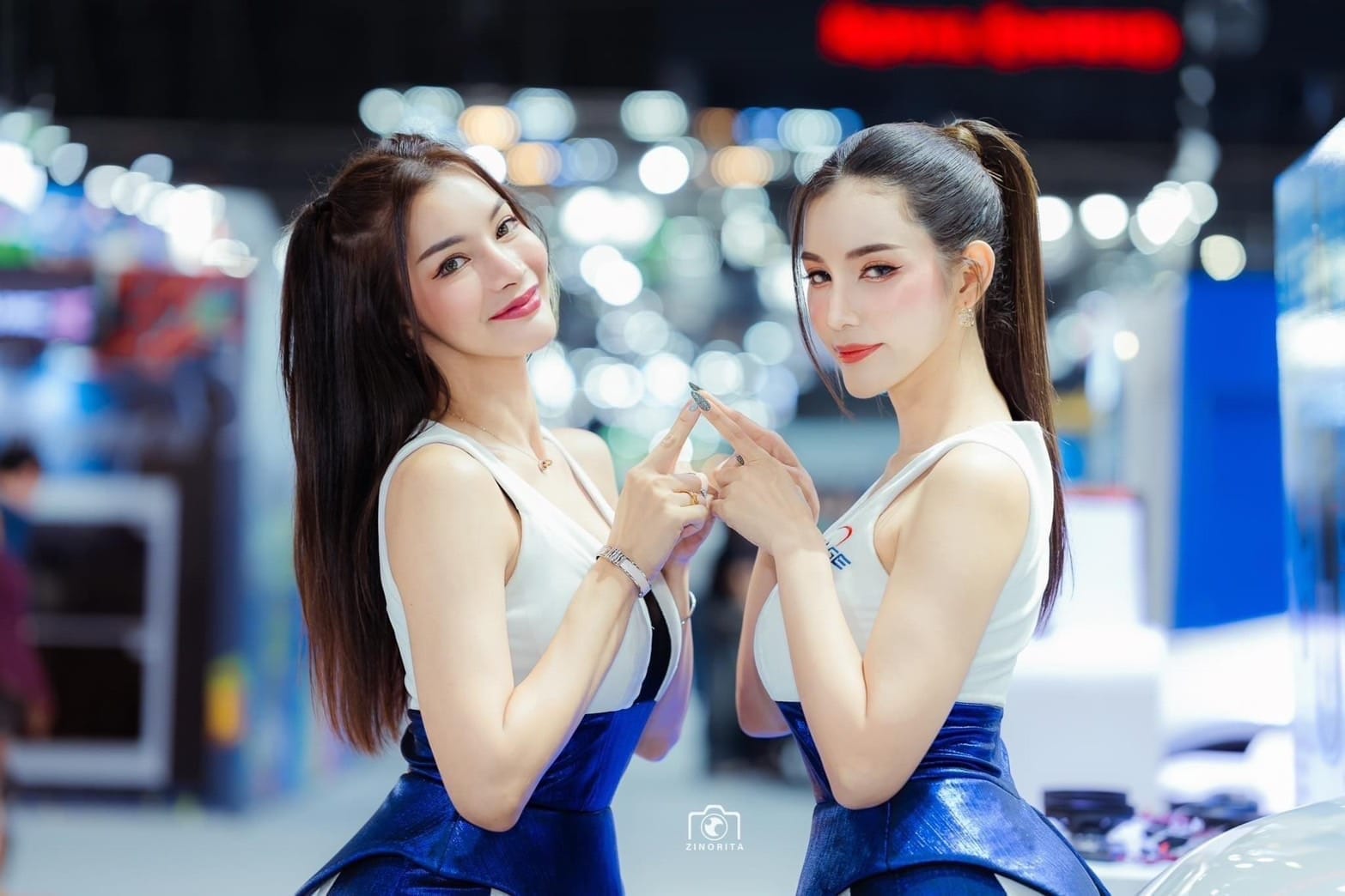 กล้องติดรถยนต์ พริตตี้สวยในงาน MOTOR EXPO 2023 ของ MIRAGE AUDIO